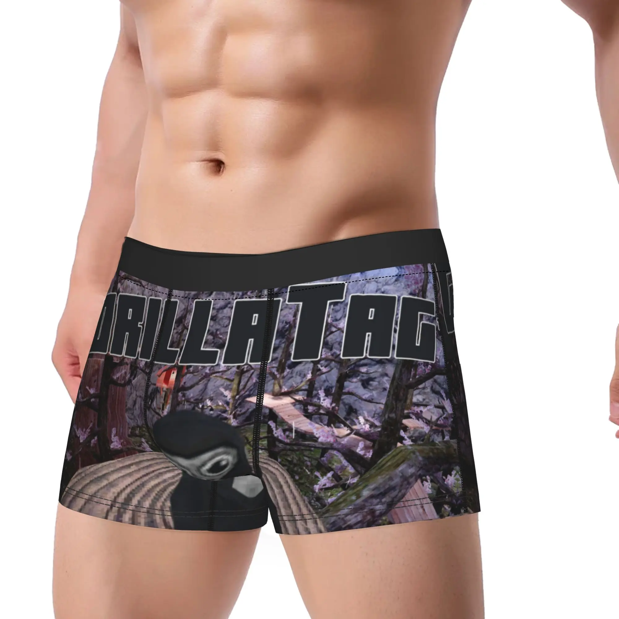 Men Gorilla Tag VR Gamer Boxer Shorts,Soft  Underwear Underpants
