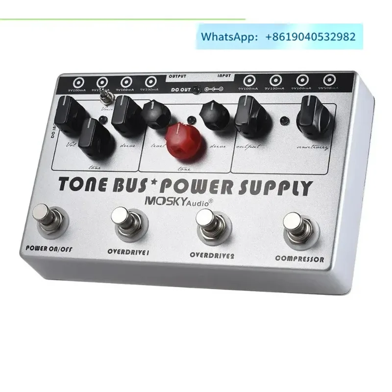 Moskyaudio synthesizer, multifunctional effector tone bus compression, overload,