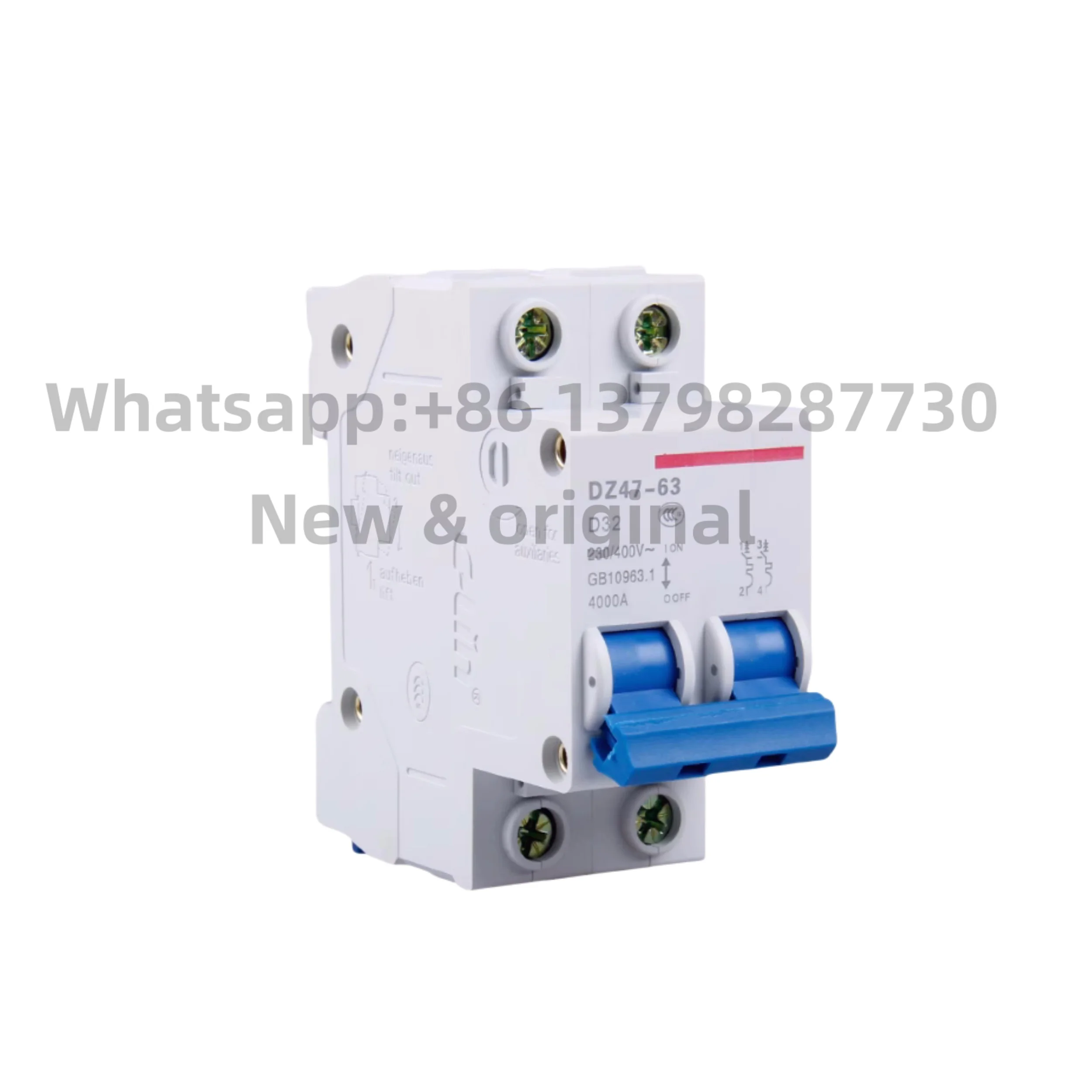 New original DZ47-63 C-type D-type 2P household miniature circuit breaker air switch