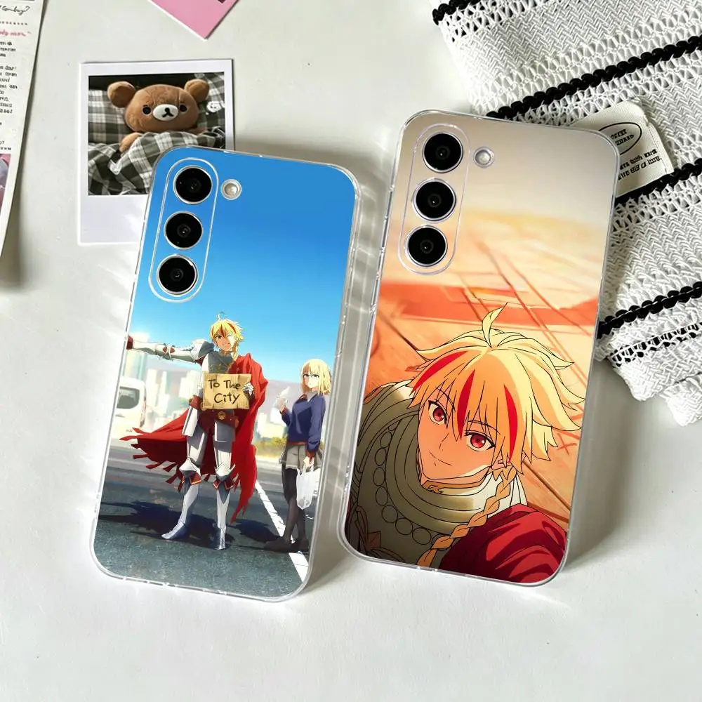 

Animation Fate strange Fake Phone Case For SamsungA10,12,20,21S,30,31,40,50,51,52,70,71 Transparent Cover