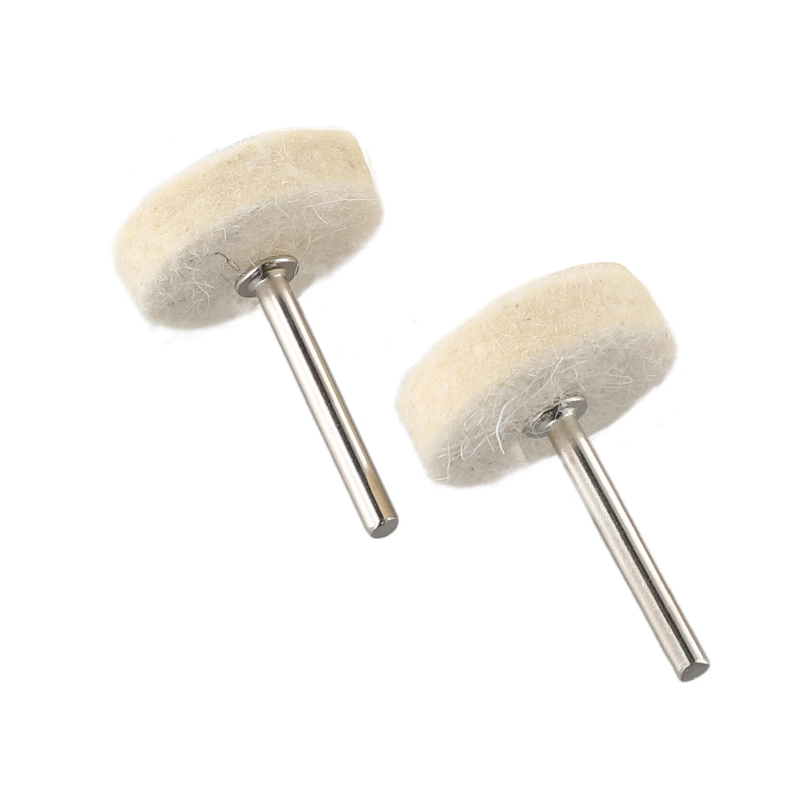 Lucidatura Ruote per lucidatura per Power 1 "x 1/4" Feltro per gioielli in legno 25mm x 8mm 50 pezzi Nuovi accessori nuovissimi