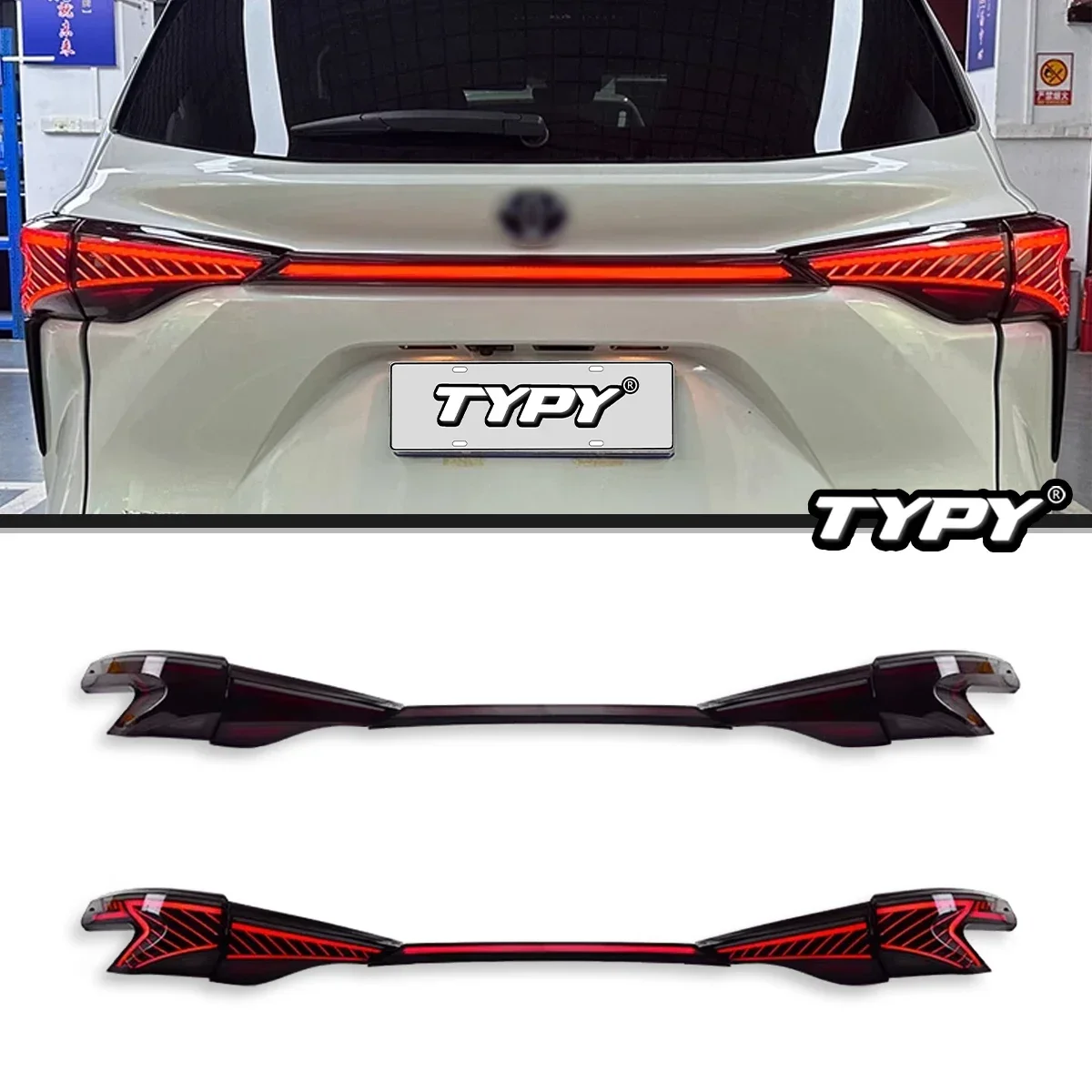 

TYPY Car Lights For Toyota Sienna Taillight LED Projetor Tail Lamp Daytime Running Light Automotive Accessories 2021-2024