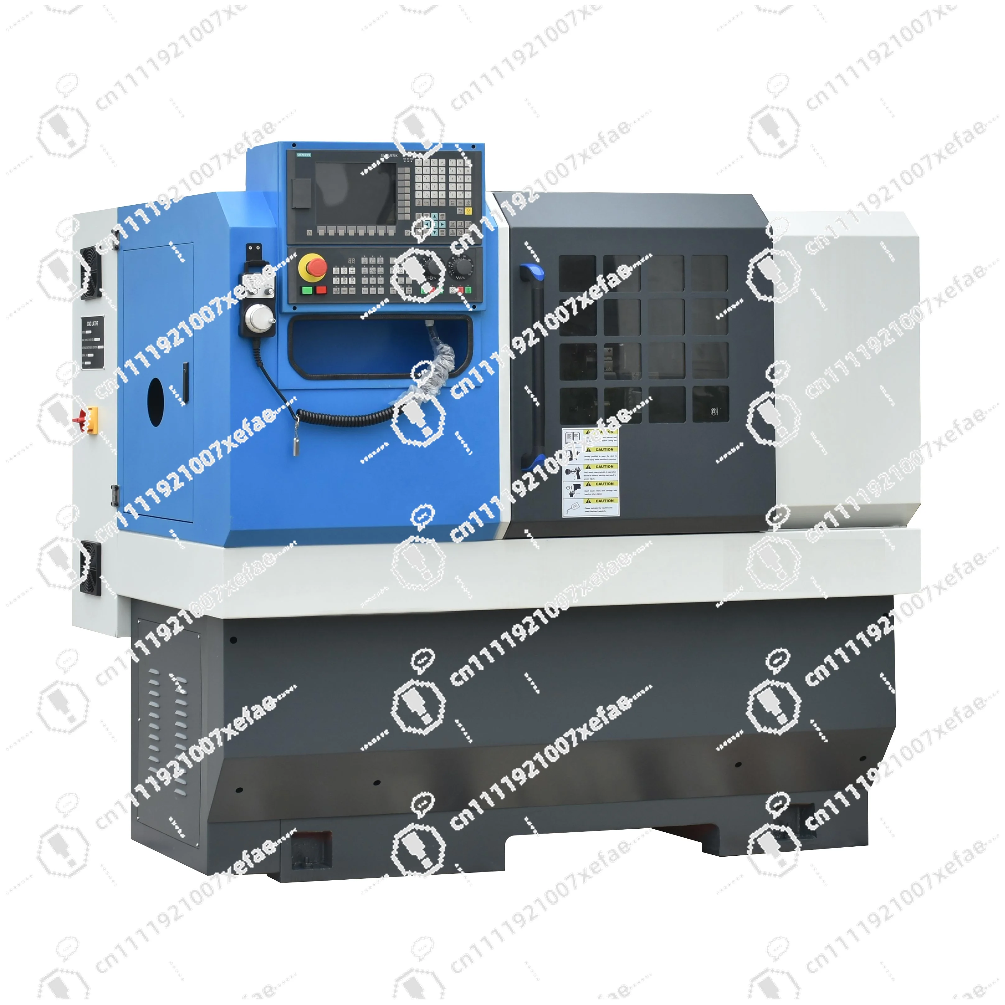 Torno de Control Numérico CK6136x750, Mini Máquina, Torno para Mecanizado de Control Numérico