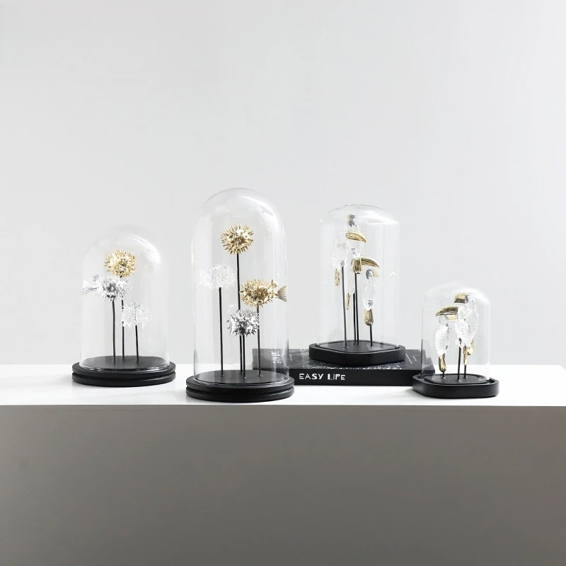 Modern simple and abstract, light luxury ornaments, living room, office, wine cabinet, bookcase, creative home decoration