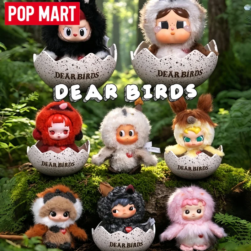 Genuine POP MART Dear Birds Series Trendy Blind Box Toys Mystery Box Guess Bags Mistery Action Figure Cute Models Birthday Gifts