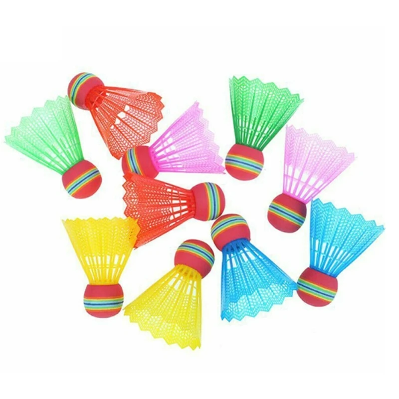 Y1UB 10Pcs Shuttlecock for Game Sport Entertainment For Player Play Plastic Badminton