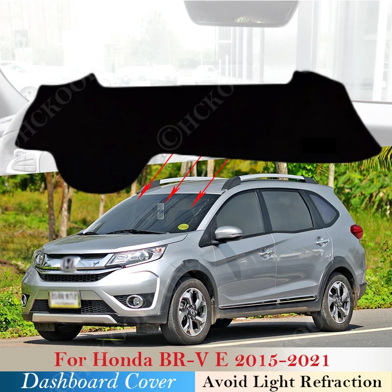 

Крышка приборной панели, коврик для Honda BR-V E 2015 ~ 2021, теневая накидка, одеяло, автомобильные аксессуары 2020 2019 2018 2017
