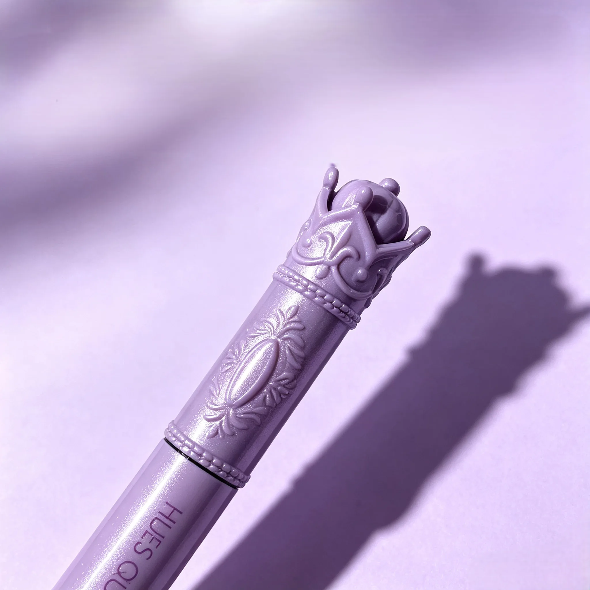 Crown Liquid Eyeliner Ultra Fine Tip Waterproof Smudge‑Proof Long Lasting Black Eyeliner Pen for Daily Eye Makeup