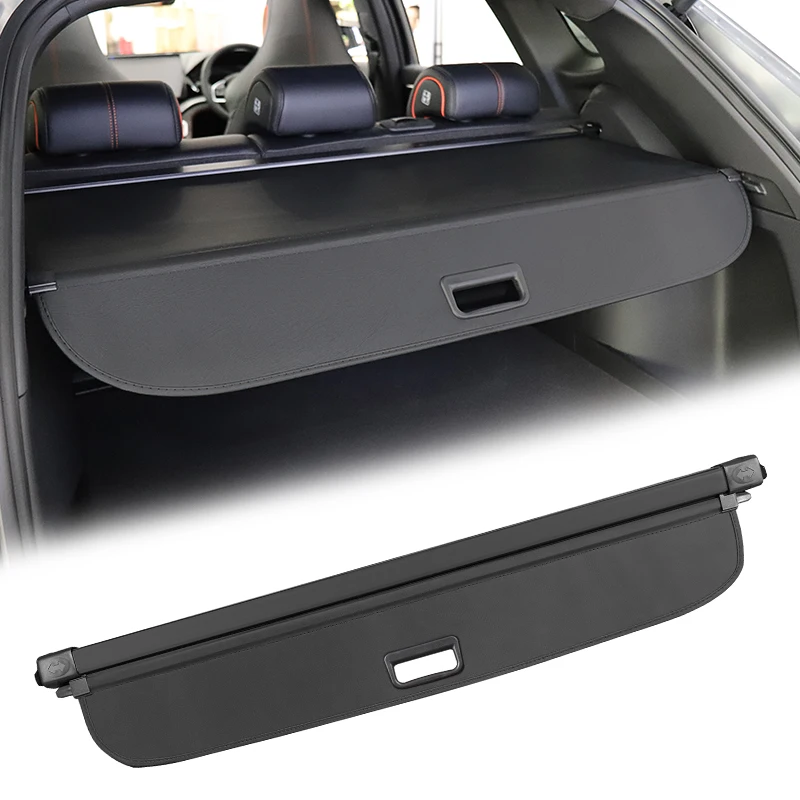 For 2023 2024 Cadillac Lyriq Accessories,Retractable Trunk Cargo Cover Privacy Security Screen Luggage Shield Shade Auto