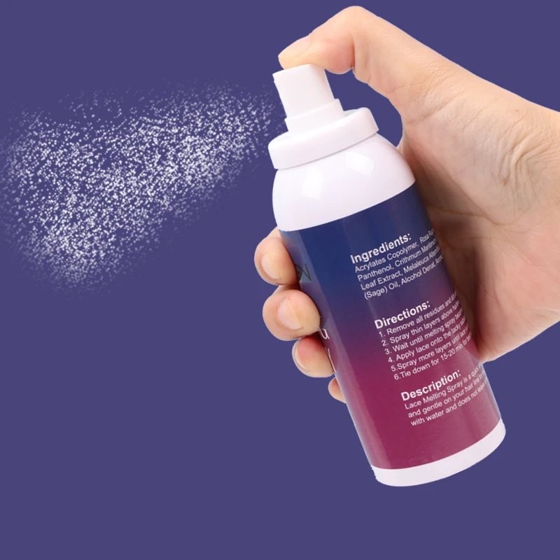 melting spray for lace wigs invisible 120ml melting spray for lace wigs ebin waterproof lace wig glue spray 120ml wholesale