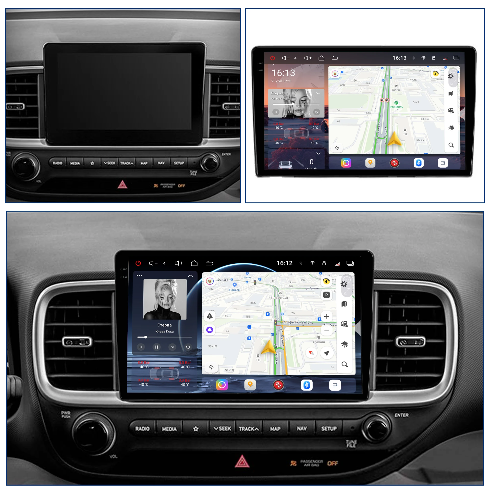 Redpower Android 850 Pro Max Multimedia Player with Crystal Sound, CarPlay Bluetooth Car Radio for Hyundai Venue 2019 - 2020