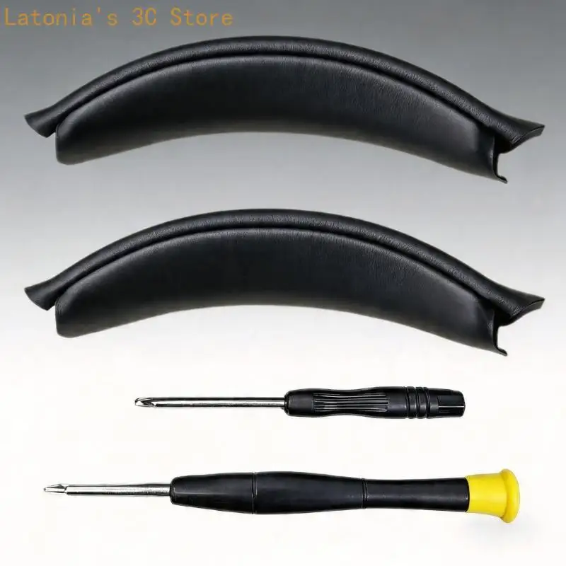 Kopfbügel-Ersatzpolster, ergonomisches Design, Geräuschisolierung, kompatibel mit WHXB910N-Headsets, Kopfbalkenkissen mit – Detail 4