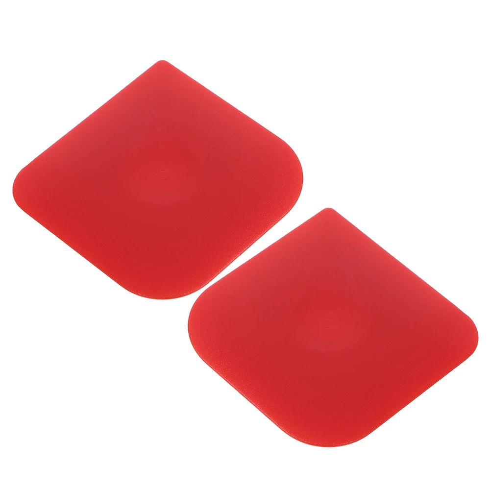 

2pcs Kitchen Scraper Tool Cake Fondant Baking Noodle Smoother Icing Cream Chocolate Dough Desserts Scrapper