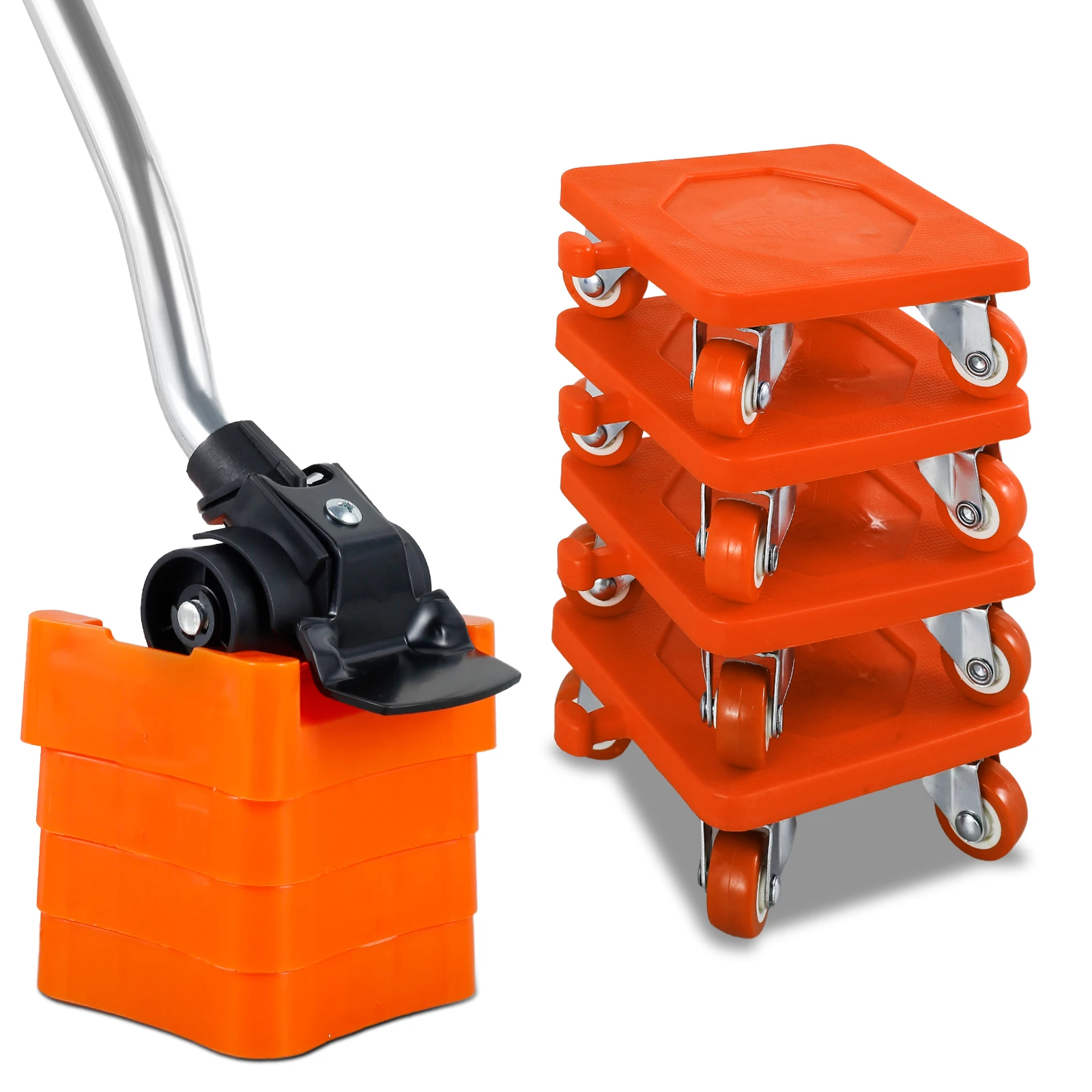 Four Hundred Kg Heavy Duty Furniture Mover Tool Set With 360 Degree Rotation Wheels Labor Saving Furniture Roller