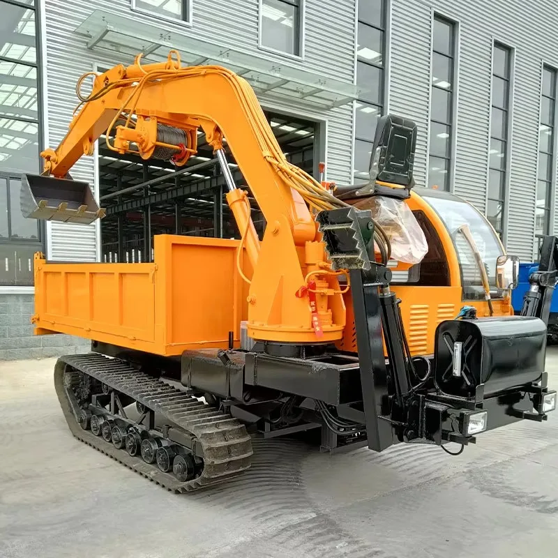 

Crawler Mounted Excavator, Ivy All Terrain Transport Vehicle, Engineering Self Dumping FOB price