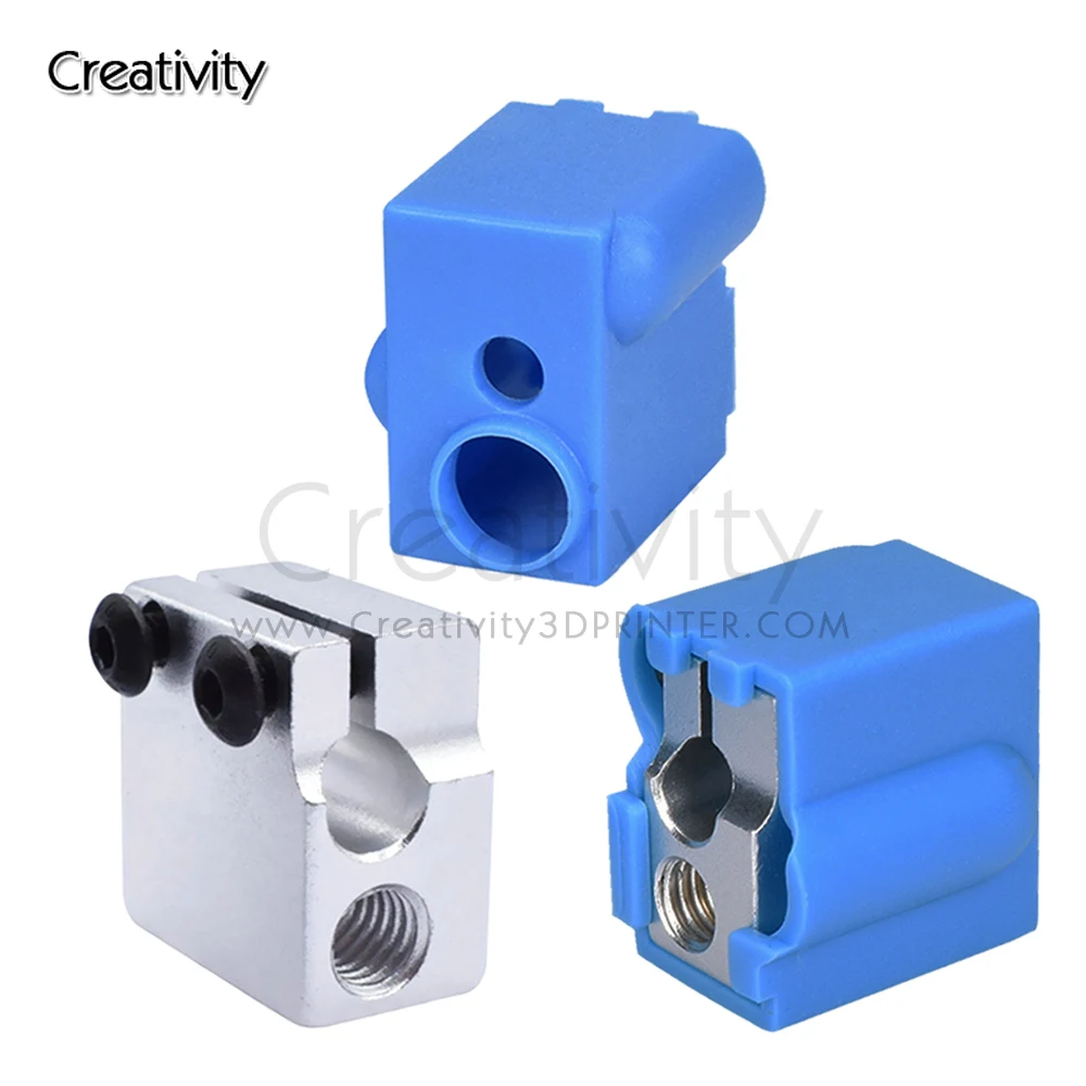 Volcano Silicone Sock For X1/Genius Heated Block J-head Hotend Bowden Direct Extruder Block Cover