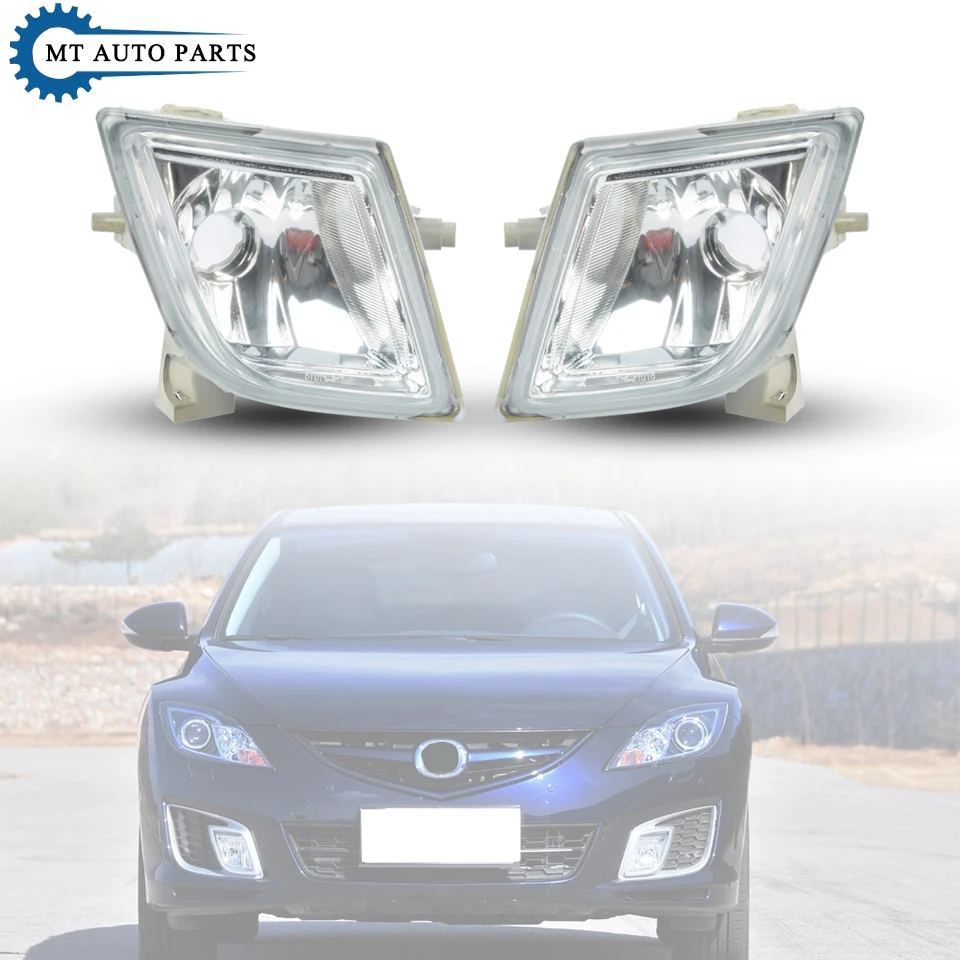 

MTAP 1Pair Car Front Bumper Fog Light Fog Light OEM:GV7D-51-680 GV7D-51-690 For MAZDA 6 For Atenza 2008 2009 2010 2011 2012 GH