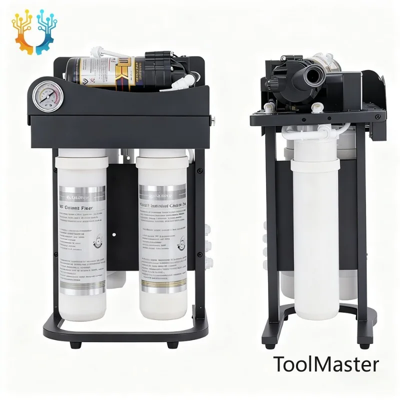 

[2026]1000GPD Tankless Household Electric Reverse Osmosis Water Filter System With Self-Cleaning 4-Stage Filtration Quick Connec