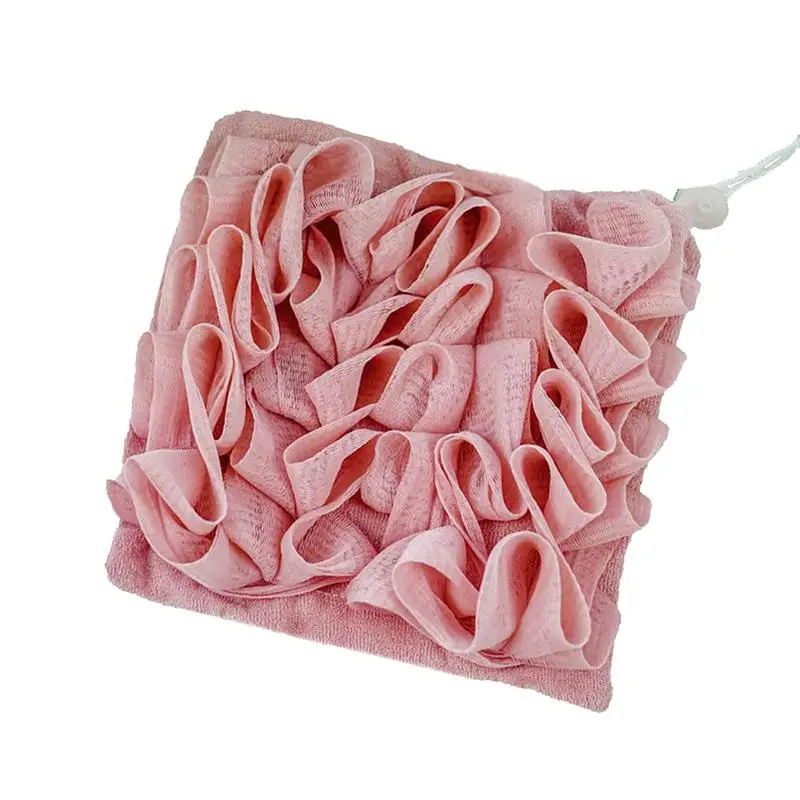 Shower Washcloth Loofah Loofah Scrubber Bath Shower Washcloth Soft Skin Bath Loofah Back Scrubber For Women Girls Friends