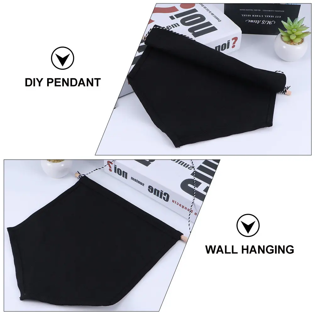 2Pcs Badge Display Pendants Tear Resistant Wall Hanging Brooch Banner Creative DIY Home Display Pin Badge Wall Banner