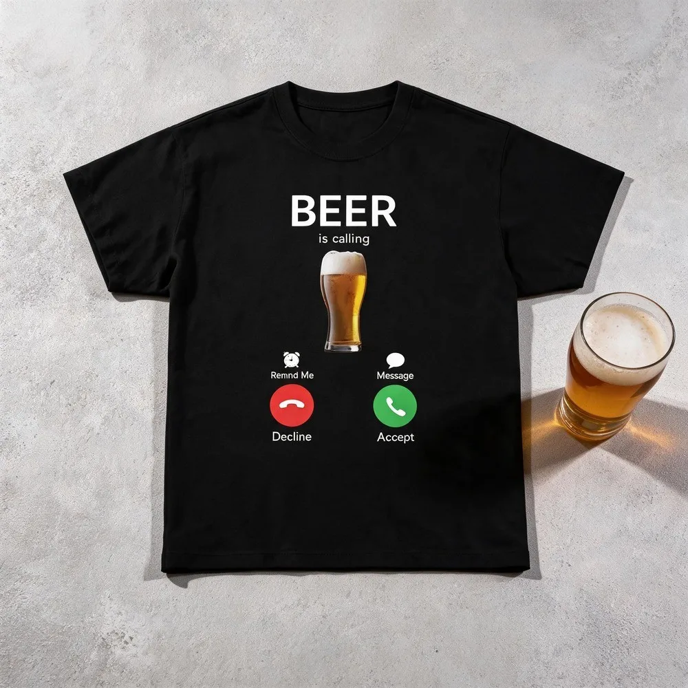 BEER IS CALLING - GRAPHIC T-Shirt