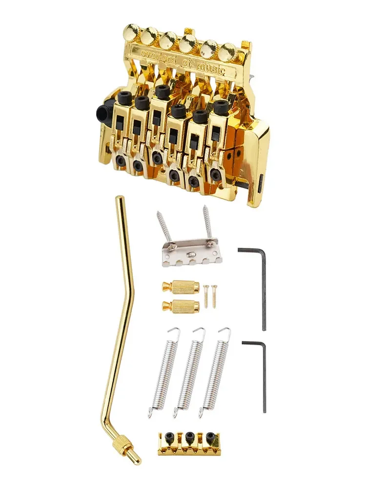 Precision-Engineered Ibanez-Compatible Double Locking Tremolo Kit 91.2x70mm Guitar Bridge Replacement Set Guitar Accessories