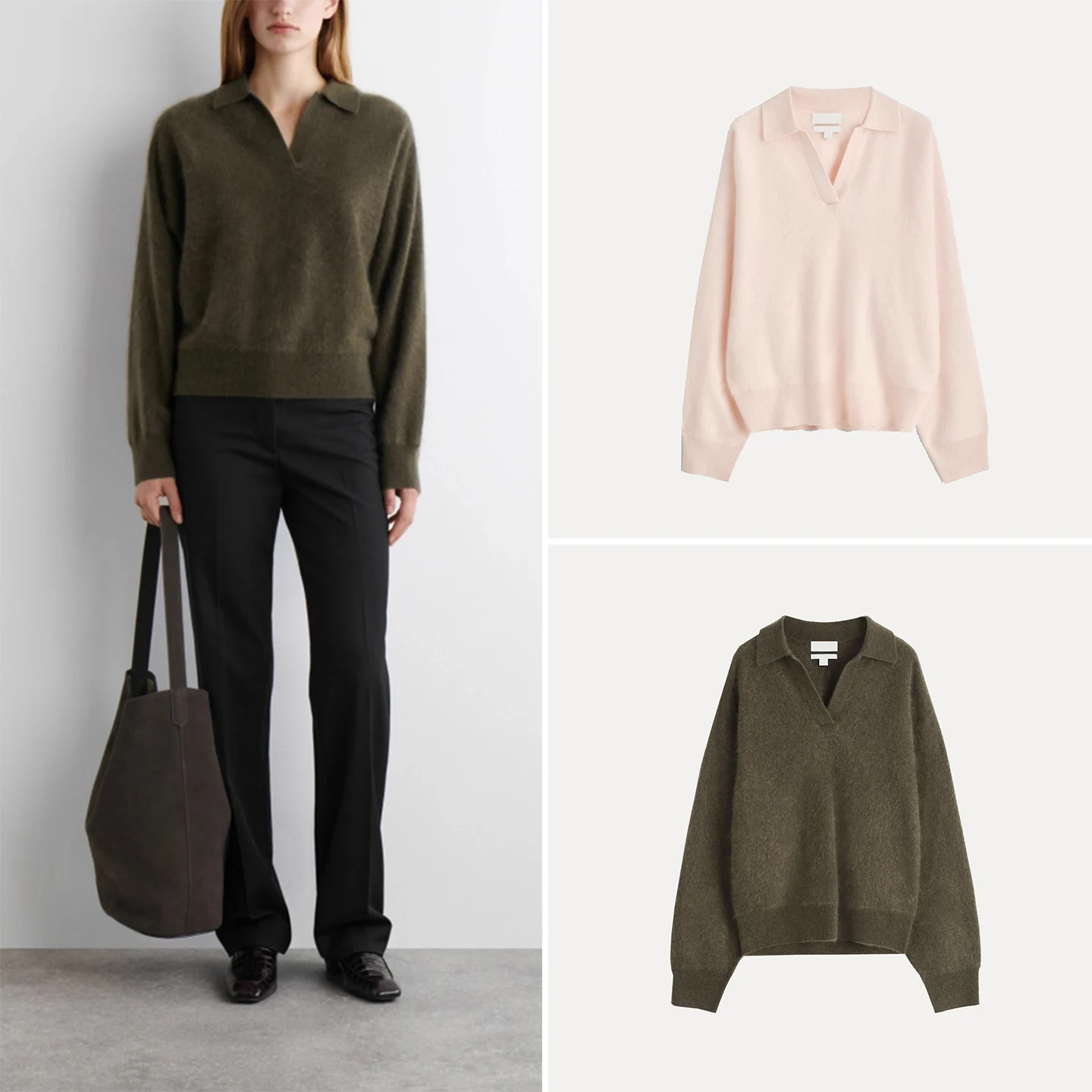 

Повседневный вязаный свитер Camere с открытым воротником, женский модный осенний свитер Z, бренд China Made Full Sve