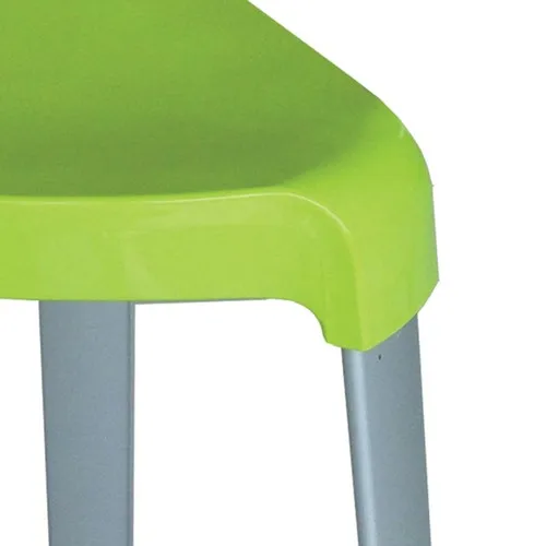 Primanova Aluminum Bathroom Stool Green M-KV17-05