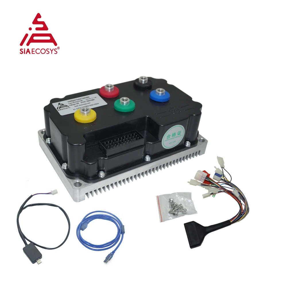 Foxardriver-controlador de motor elétrico de alta potência, programável para QS Motor, BLDC, 330A, 72V, 6000W-8000W, ND72530