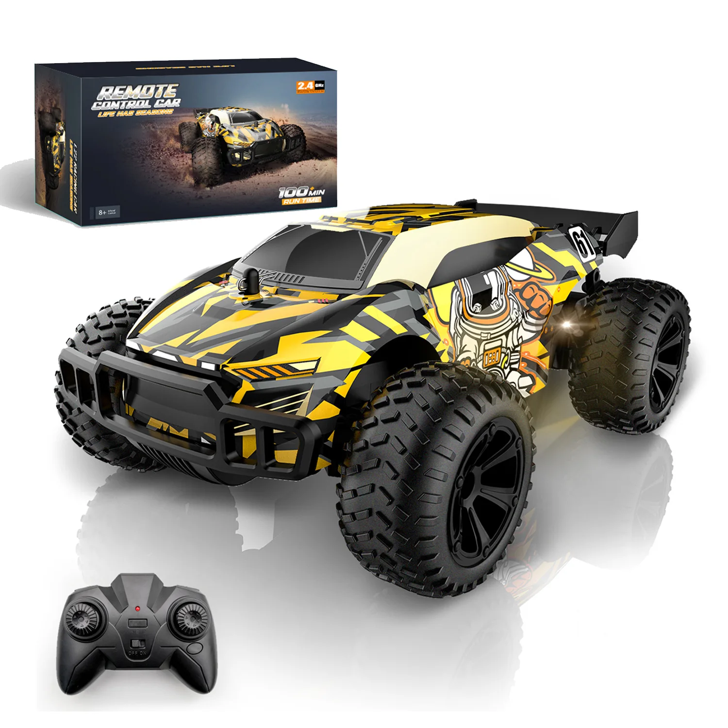 

1:22 remote control off-road vehicle 2.4g light drift off-road vehicle high endurance rc remote control car car toy holiday gift