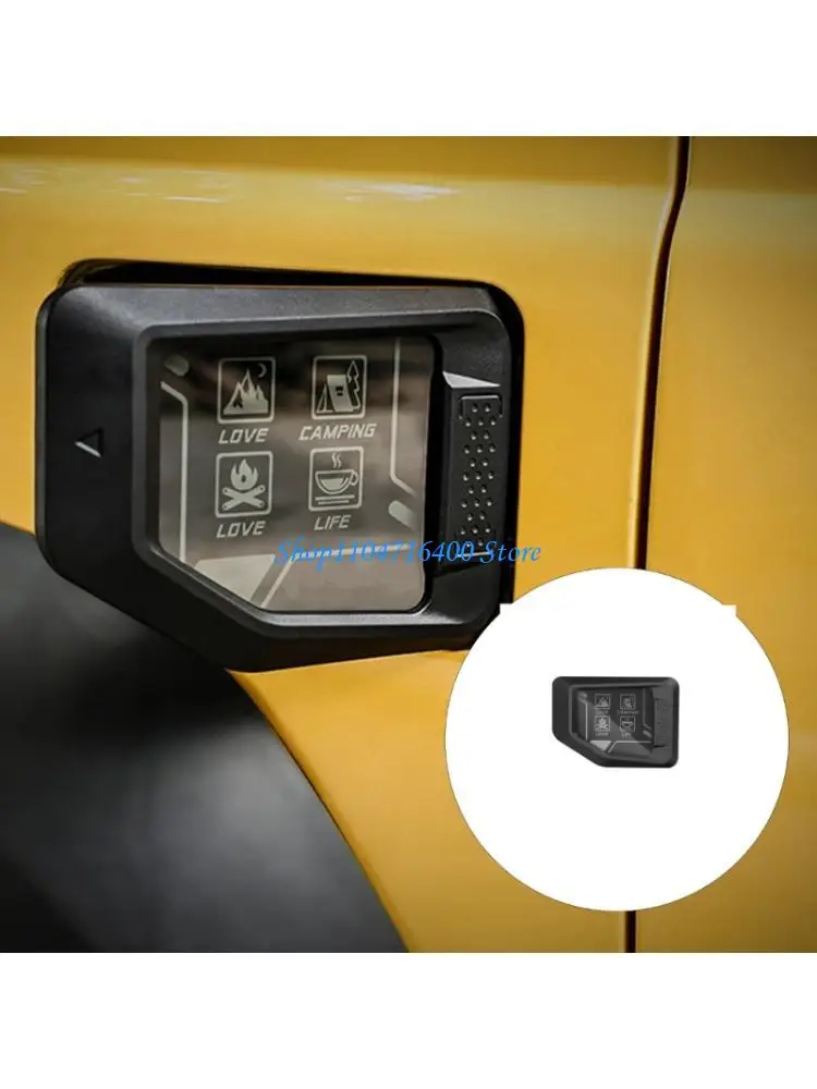 

Установка y1gd Прозрачная стеклянная крышка бензобака для применимых моделей Улучшение эстетики автомобиля Длительные