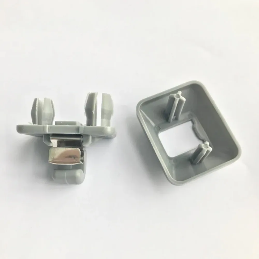 Soporte de Clip de gancho para parasol Interior de coche, color gris, para Audi A1, A3, A4, A5, Q3, Q5, Q7, 1 ud.