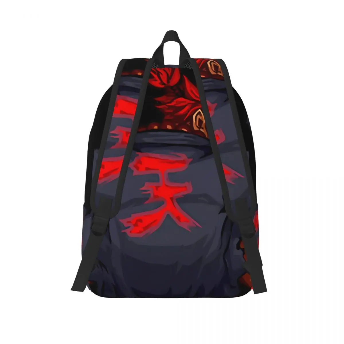 High School Cool Retro Washable Daily S-Street Fighter Storage Bag For Men Kid Daypack Back To School Gift image 3