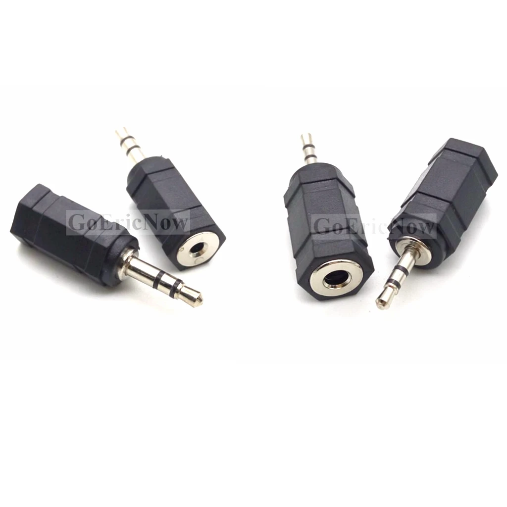 Aux محول كابل 3.5 مللي متر إلى 2.5 مللي متر/2.5 مللي متر إلى 3.5 مللي متر مهايئ الرافعة محول ستيريو الصوت مضخم ضوت سماعات الأذن ميكروفون جاك #2