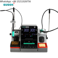 Soldering Station SUGON T3602 Heat Air Soldering Iron With Digital Display Welding Table Station for Phone Repair