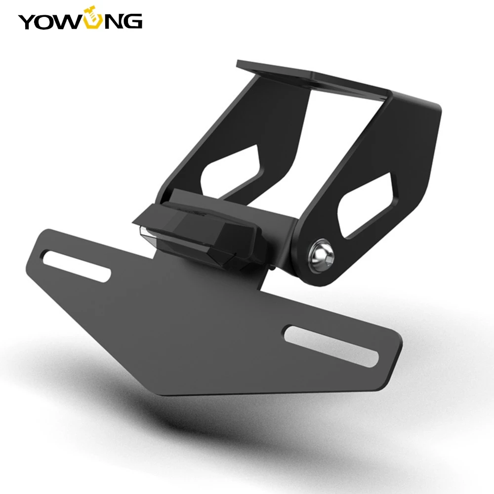 

For KAWASAKI Ninja 250 400 Z250 Ninja400 Z400 2019-2024 2023 NEW Motorcycle License Number Plate Frame Holder Bracket Adjustable