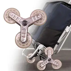 Triangle Wheel, Triangular Wheel ,Direct Replaces Shopping Laundry Cart Trolley Climber Truck Grocery Stair Climbing Wheel