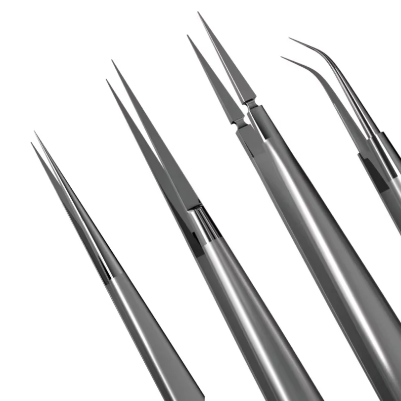 Super Alloy Tweezers Phone Circuit Repair Hand Tool Non-magnetic Stainless Steel Flying Wire Forceps