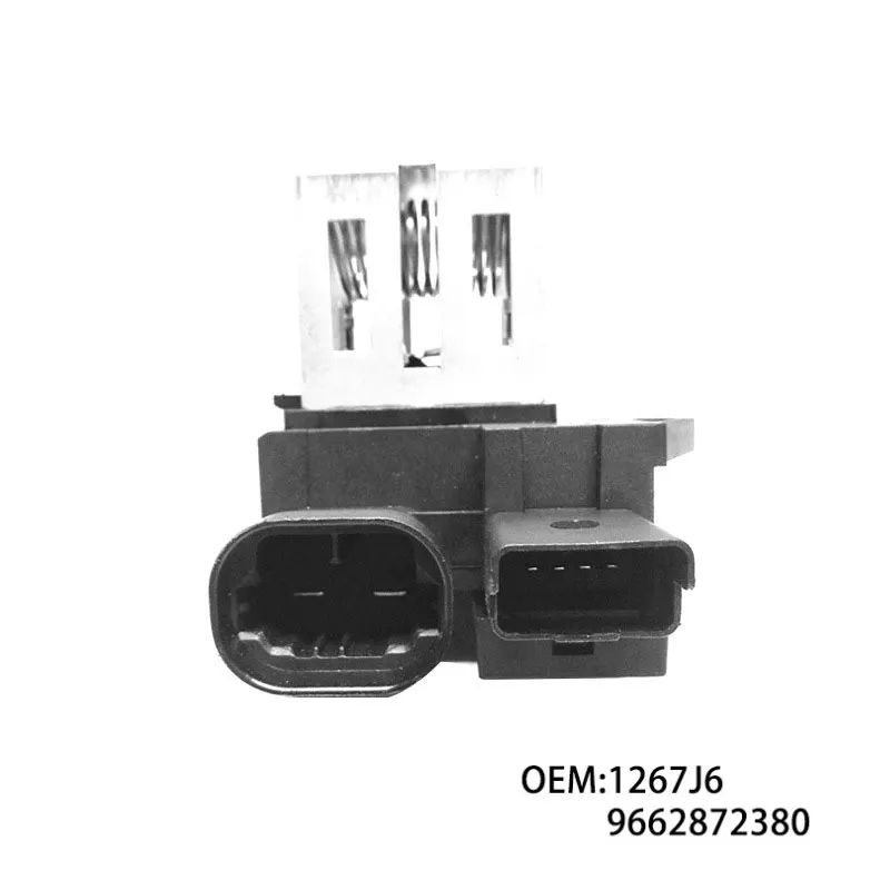 1267J6 FOR Peugeot 1007 207 208 301 2008 407 508 Citroen C2 C3 DS3 Do Radiador Do Motor Resistor Relay 98372A01 9827870080