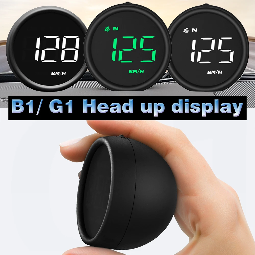 G1 Auto Car Speedometer B1 Obd2 On-board Computer HUD OBD II Digital Head Up Display KMH Electronics Accessories For All Cars
