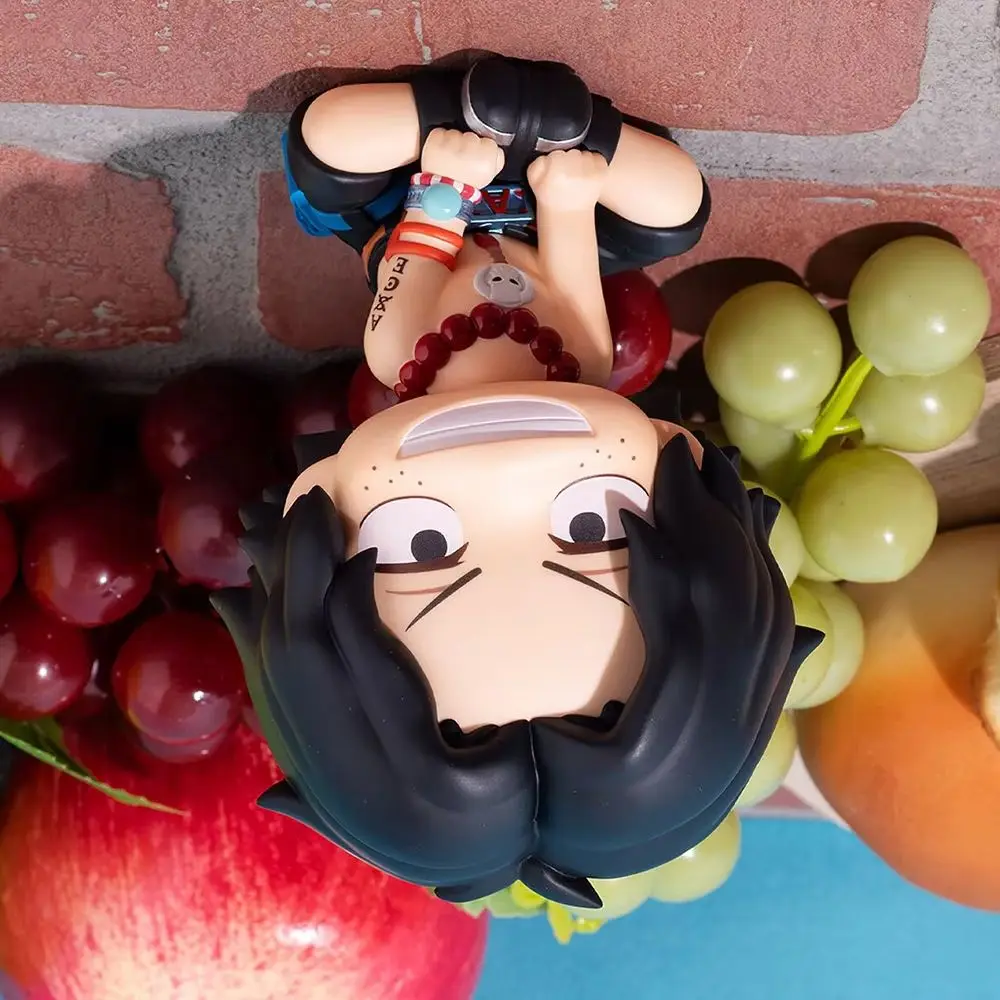 متوفر في المخزون قطعة واحدة أصلية من MegaHouse - سلسلة مجموعة Portgas D. Ace نموذج شخصية كرتونية شخصية أنيمي
