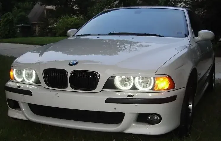 CCFL Angel Eyes Ring Kit Day Light For BMW 5 SERIES E39 525i 528i 530i 540i 1997 1998 1999 2000 Pre-facelift Accessories