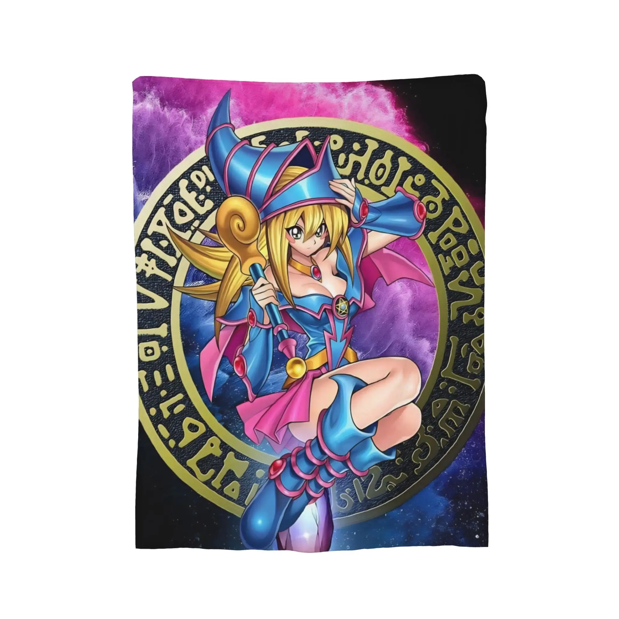Conforto Yu-Gi-Oh Anime Cobertor Acessórios Cama Lanceiras Decorativas E Cobertores Veludo Macio para Carro