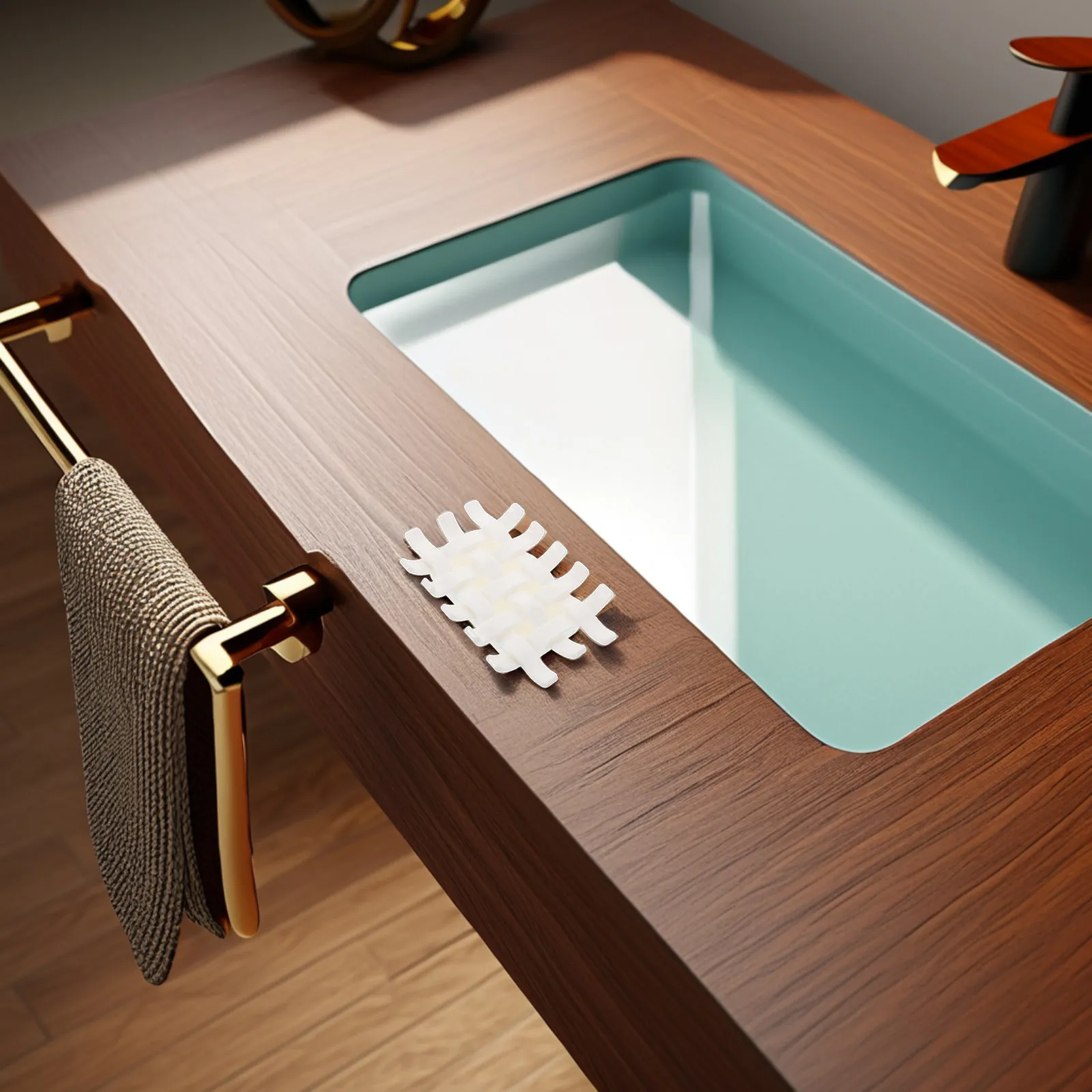 

Dual Layer Soap Dish Plastic Shower Soap Holder Self Draining No Drilling Convenient Bathroom Tray Shampoo Bar Holder