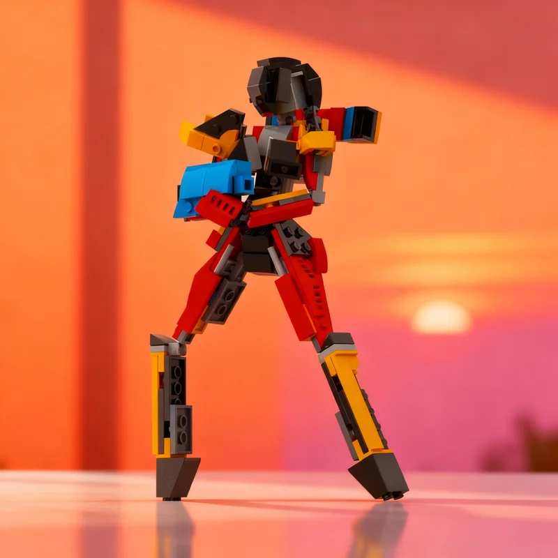 

159pcs MOC Creator 3 1 Battle Sister Model Building Blocks Construction Toys DIY Christmas Gifts Creative Education Brick