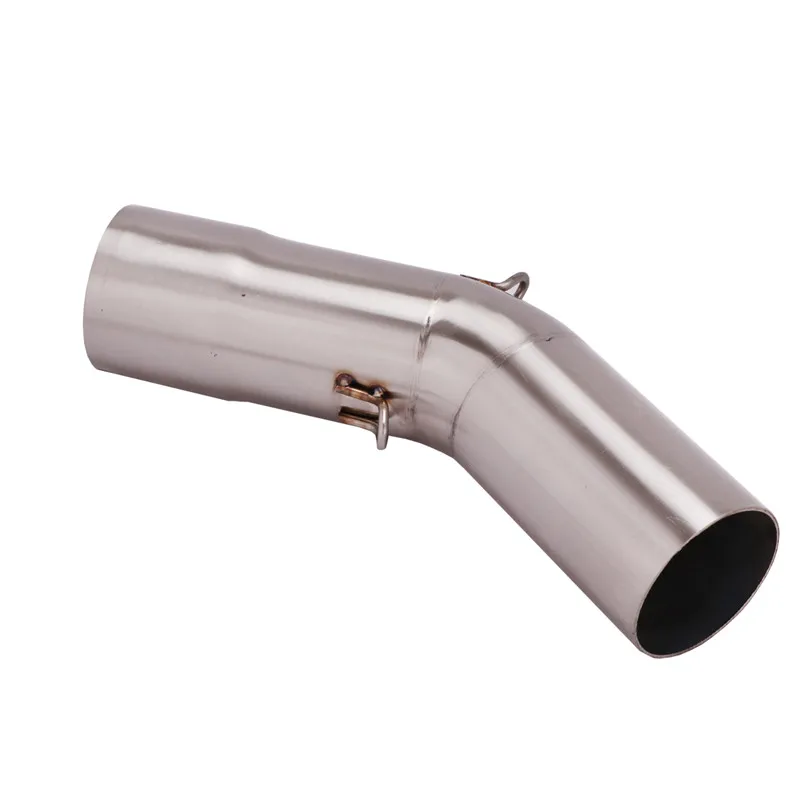 50.8mm Motorcycle Exhaust System Stainless Steel Middle Link Pipe Connection Slip On For BMW C650GT 2016-2020 3