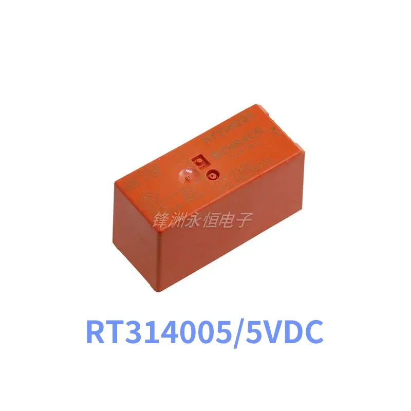 10Pcs New TE Relay RT314005 RT314012 RT314024 16A250VAC 8PIN 5V 12V 24V Power Relay