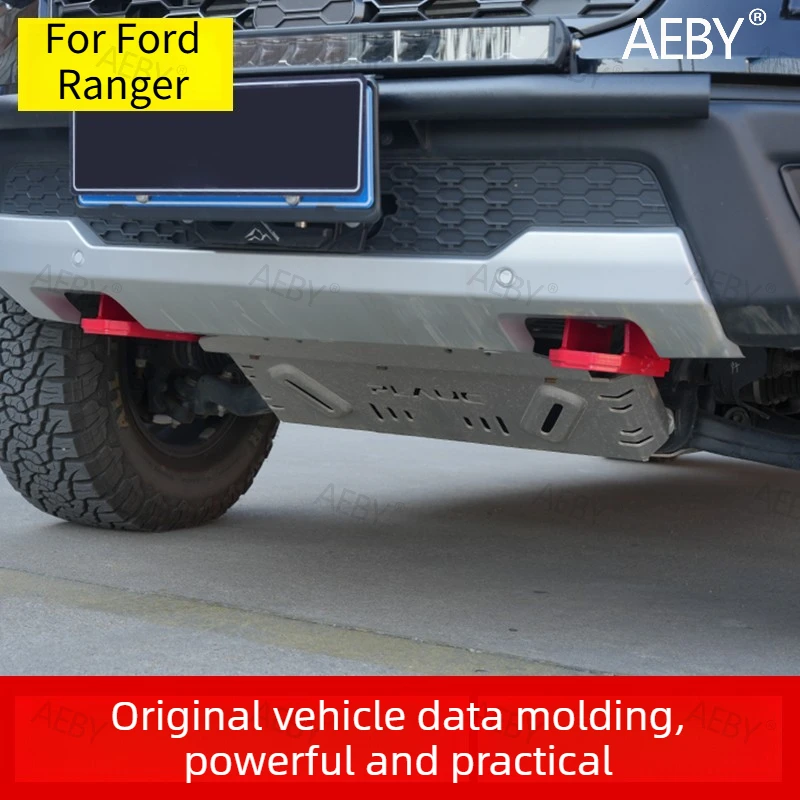 For Ford Ranger 2022-2026 tow hook cover,front towing eye,tractor trailer,red decorative plug,Resume drag,Car accessories