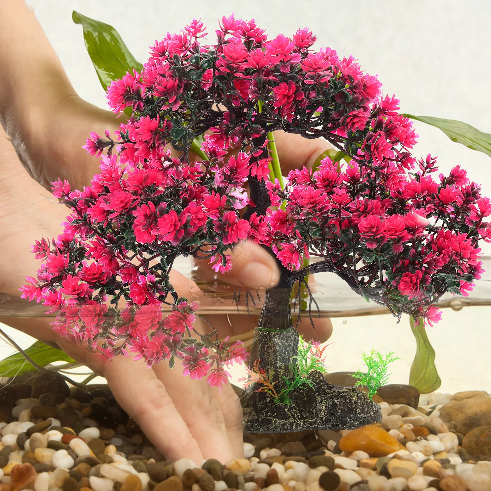 

Artificial Fish Tank Tree Resin Decoration Aquarium Simulation Tree Plant Fish Tank Decor Underwater Craft Underwater Craft