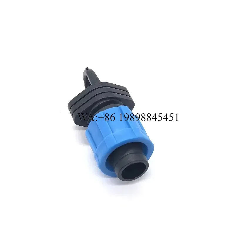WMWMNU Drip Irrigation Fittings End Cap Locked End Plug Connectors Dn17 Drip Tape Nuts for Hose
